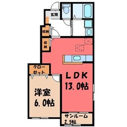 安塚駅 徒歩12分 1階の物件間取画像